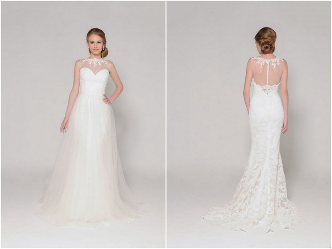 Lace Back Wedding Dress (21)