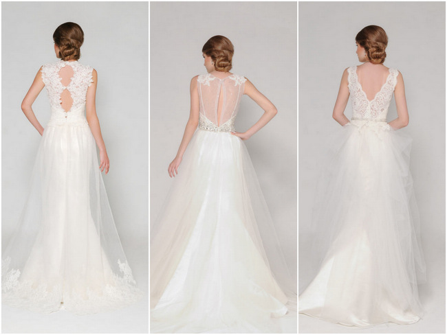 11 Super Stunning Lace Back Wedding Dresses