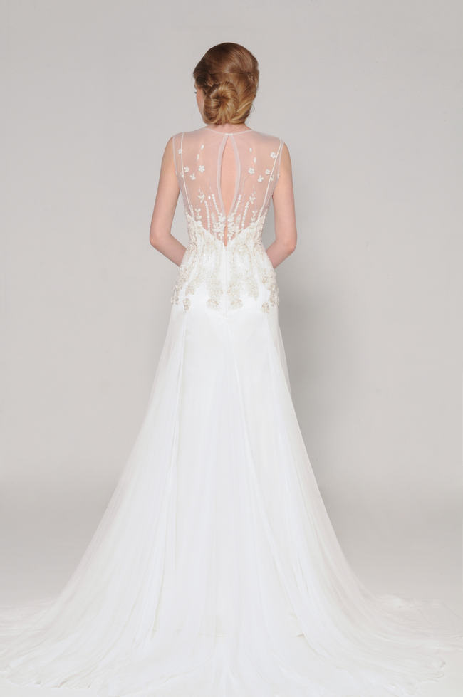 Lace Back Wedding Dress (6)