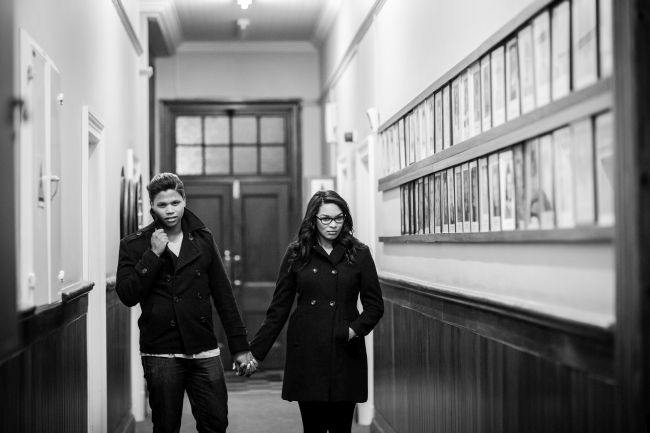  Library Engagement Shoot // Lilac Photography