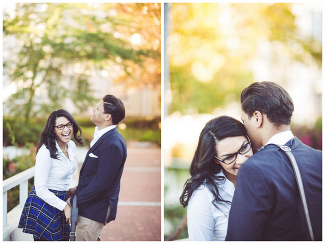  Library Engagement Shoot // Lilac Photography