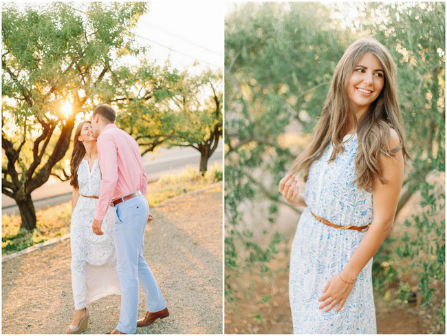 Summer Napa Valley Vineyard Couple Shoot // YourDreamPhoto