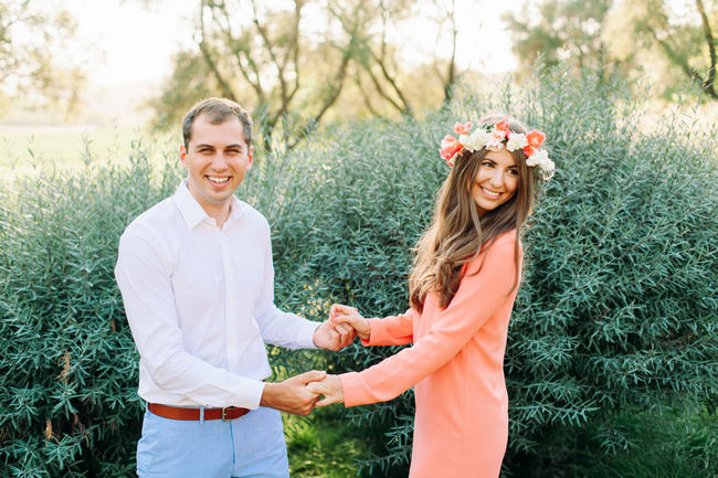 Summer Napa Valley Vineyard Couple Shoot // YourDreamPhoto