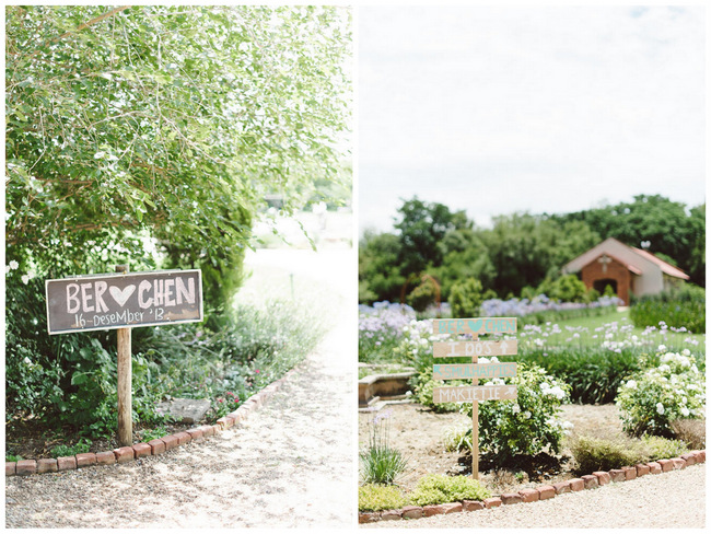 Wedding Ceremony chalkboard signs // Mint Coral South African Wedding // Louise Vorster Photography