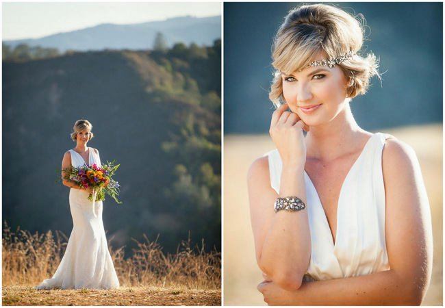 Bright and Bold California Bridal Style // Colson Griffith Photography