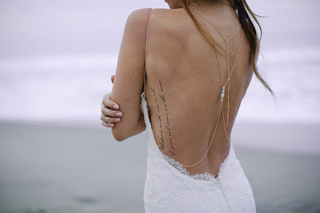 Backless Beach Wedding Dress 3