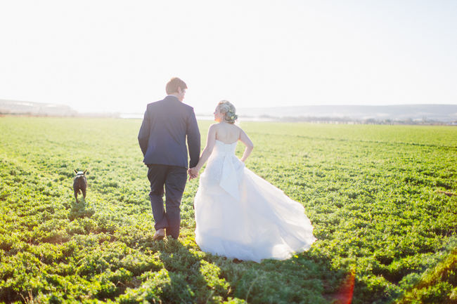 Outdoor Wedding photographs //  Beautiful Gray and Yellow Winter Wedding / Jenni Elizabeth Photography