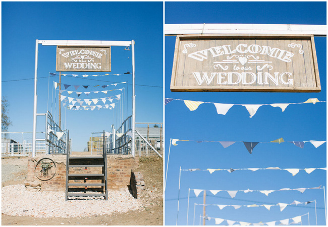 Welcome to our wedding // Beautiful Gray and Yellow Winter Wedding / Jenni Elizabeth Photography