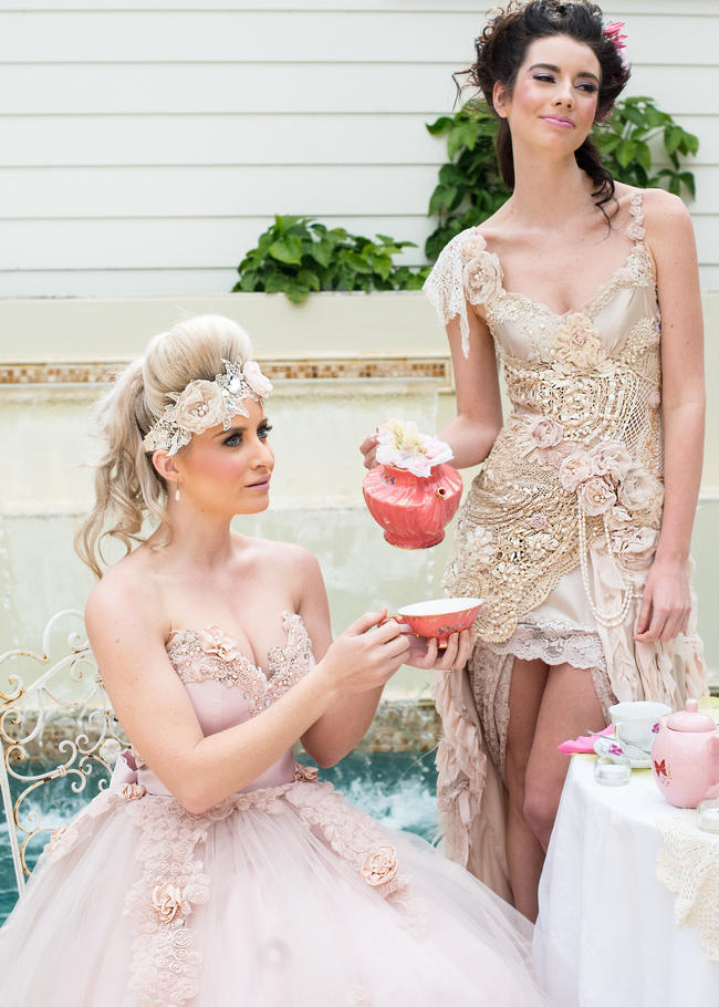 Vintage Marie Antoinette Wedding / Ninique Fashion Photography