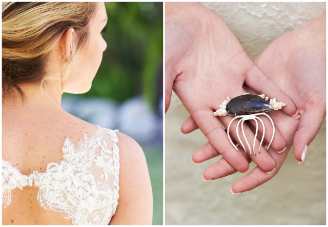  Navy Blue Beach Wedding