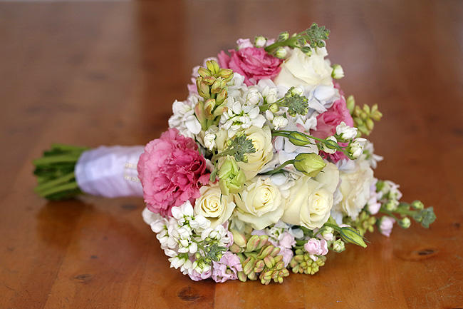 Bouquet // Pink Purple Wedding Kleinevalleij
