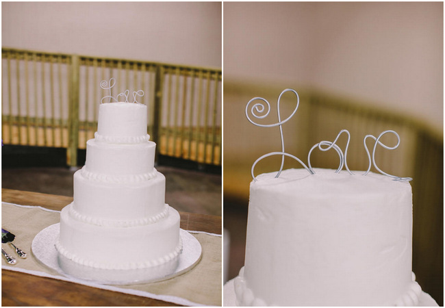 Purple and Cream Gingham Farm wedding // Audra Starr