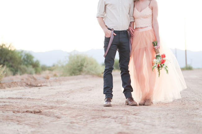 Whimsical Arizona Desert Engagement Photo Shoot Ideas // Morgan McLane Photography 