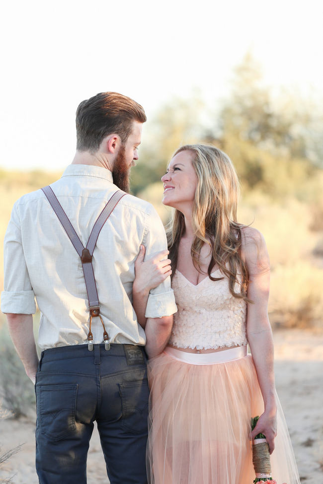 Diy Whimsical Arizona Desert Engagement Shoot Morgan Mclane Photography