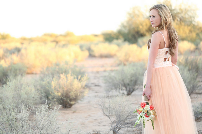 Whimsical Arizona Desert Engagement Shoot // Morgan McLane Photography 