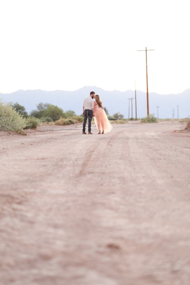 Whimsical Arizona Desert Engagement Photo Shoot Ideas // Morgan McLane Photography 