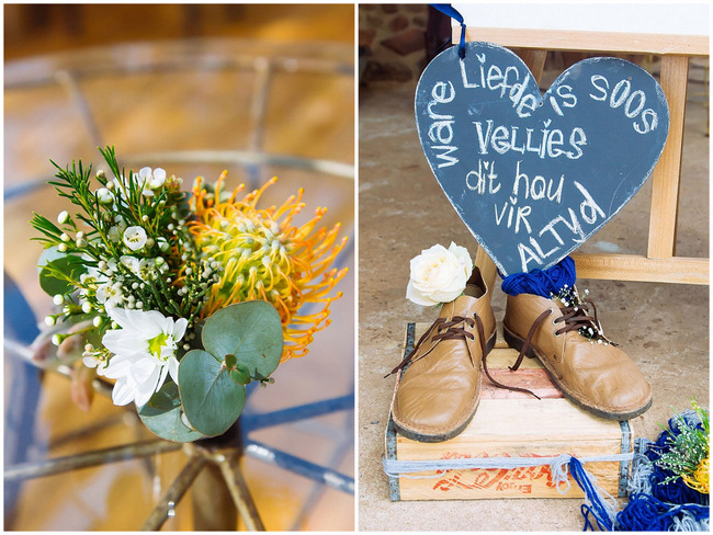 Yellow and Grey DIY Vintage Wedding // Miracles Photo