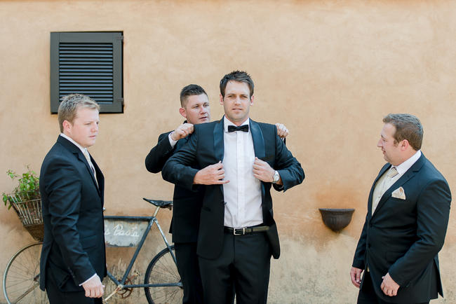 Groom getting ready // // Lightburst Photography