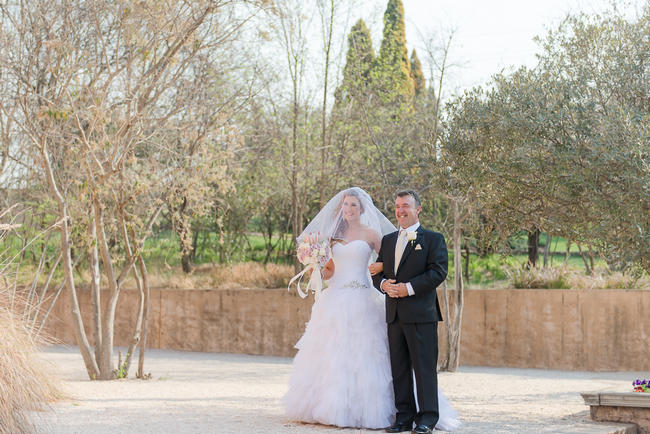 Pink Cream Protea Wedding // Lightburst Photography