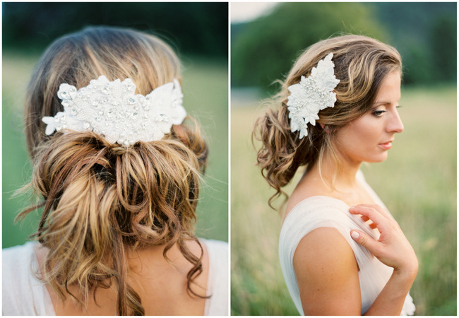 bridal hairpiece