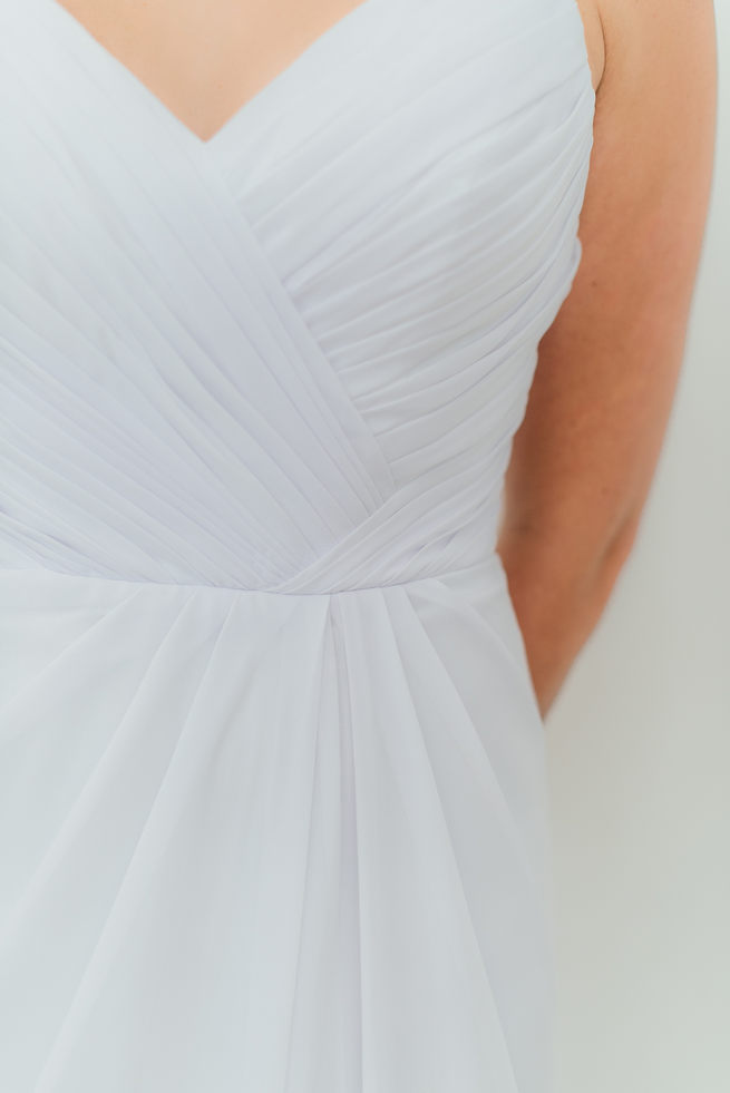 Ruffled tulle, sweetheart neckline, strapless wedding dress from Blush Bridal // Dehan Engelbrecht Photography