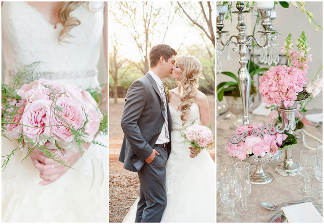 Blushing Pink Flower Confetti