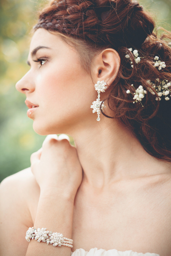 Luxe Handcrafted Heirloom Wedding Jewelry by Edera Jewelry // La Candella Weddings Photography