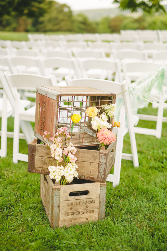 Mint Navy DIY Farm Wedding (55)