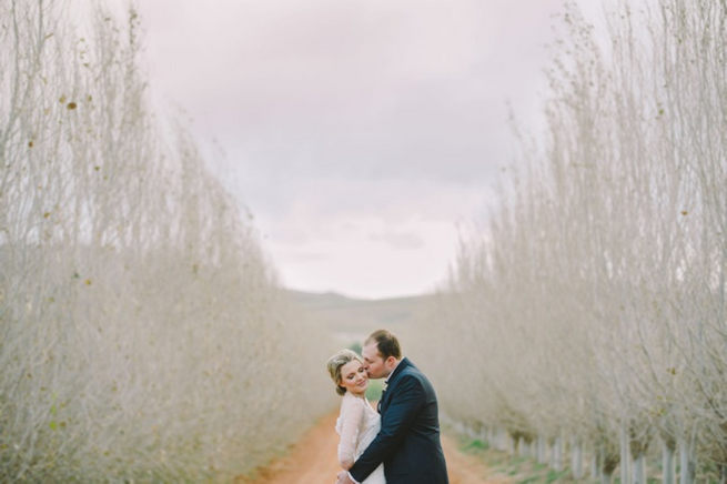 Couple photographs. Click to see this gorgeous Navy Gold Wedding at Babylonstoren / Charlene Schreuder Photography 