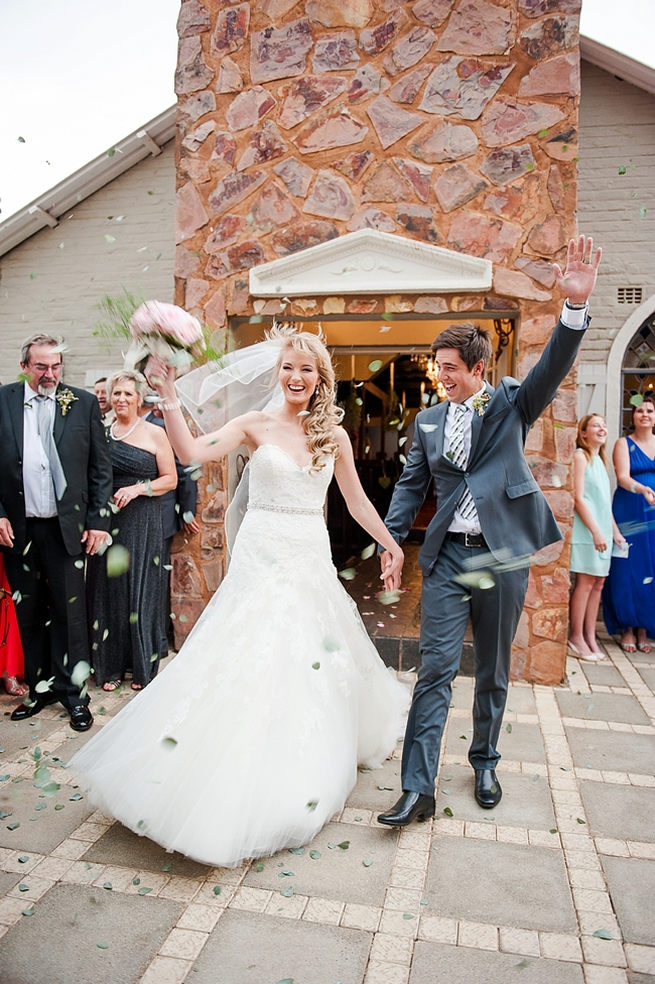 Blush Pink and Powder Blue Spring Wedding // D’amor Photography