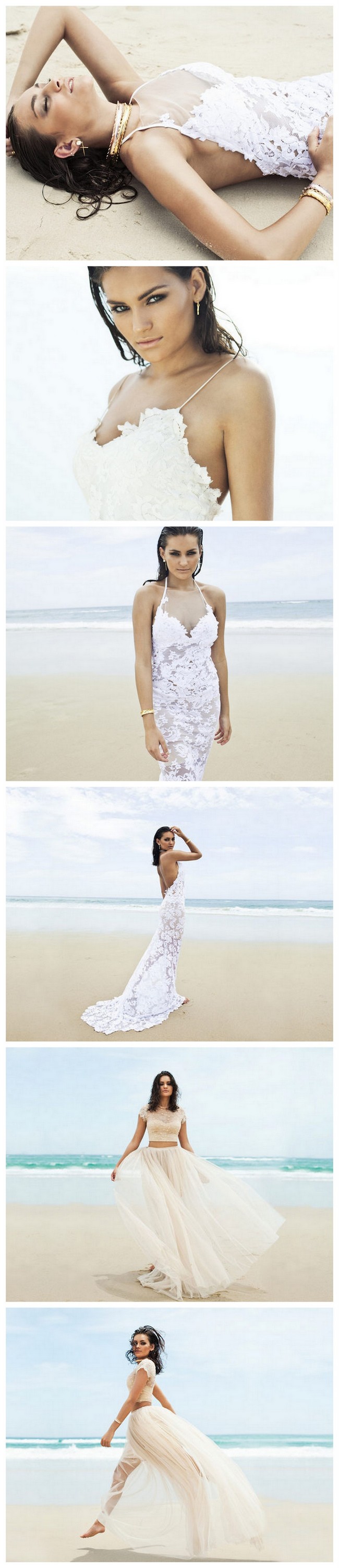 Romantic Beach Wedding Dresses