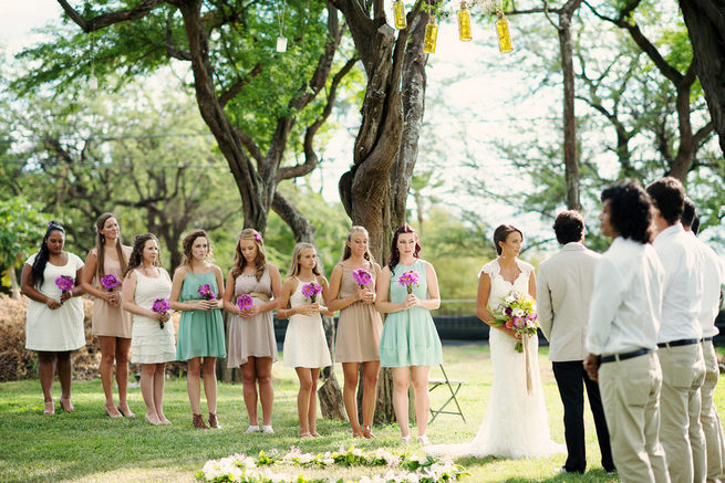 Sage Green & Taupe Rustic  Maui Wedding by Bella Eva Photography