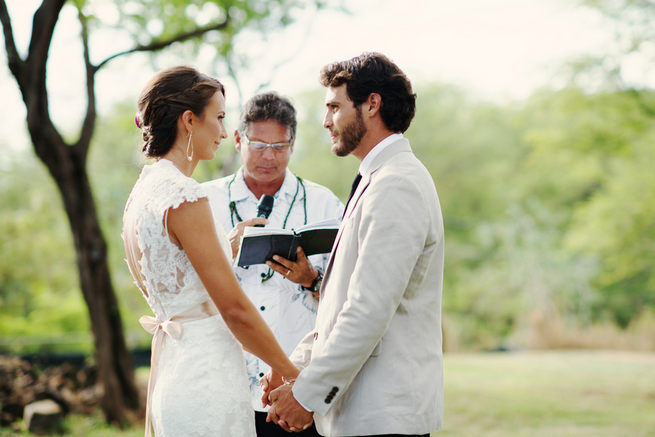 Sage Green & Taupe Rustic  Maui Wedding by Bella Eva Photography