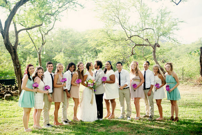 Sage Green & Taupe Rustic  Maui Wedding by Bella Eva Photography