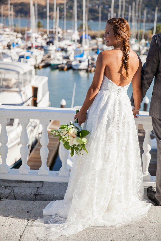 Elegant Gray Navy Nautical Wedding by Rachel Capil Photography and Lindsay Lauren Events