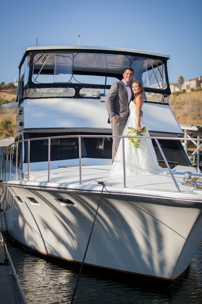 Elegant Gray Blue Nautical Wedding by Rachel Capil Photography and Lindsay Lauren Events