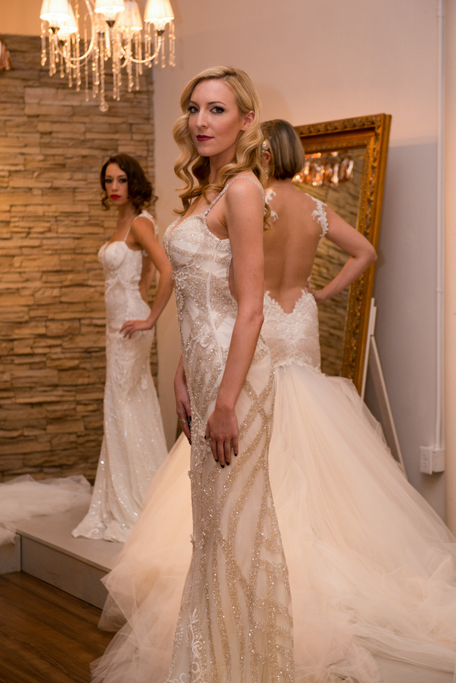 Galia Lahav Bridal Gowns at Kinsley James Bridal Boutique // Brian Macstay