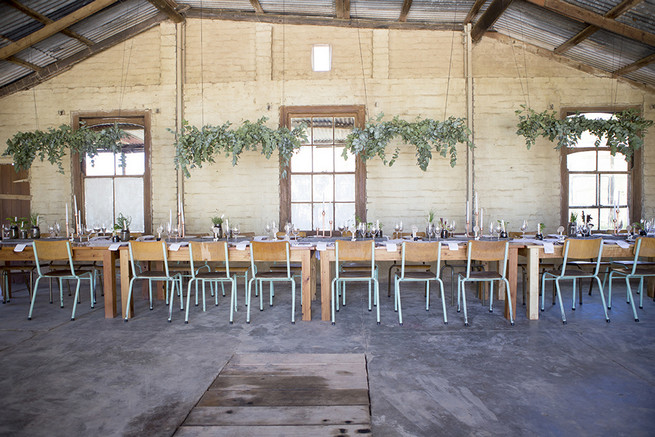 Barn reception // // Organic Farm Style Karoo Wedding // christine Le Roux Photography