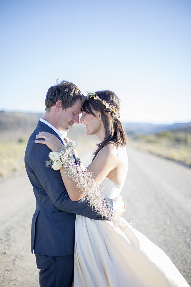 Stunning bride corsage // Organic Farm Style Karoo Wedding // christine Le Roux Photography