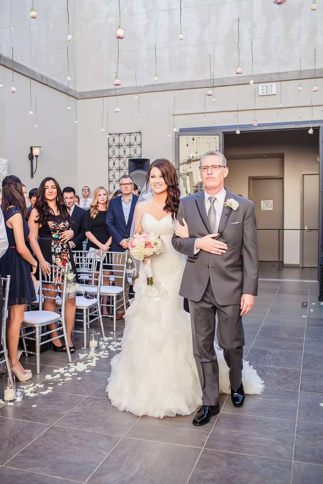 Modern Romance: Pink and Silver Wedding // Jessica Q Photography