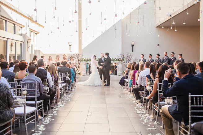 Modern Romance: Pink and Silver Wedding // Jessica Q Photography