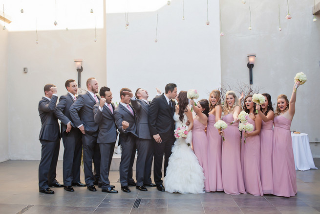 Modern Romance: Pink and Silver Wedding // Jessica Q Photography