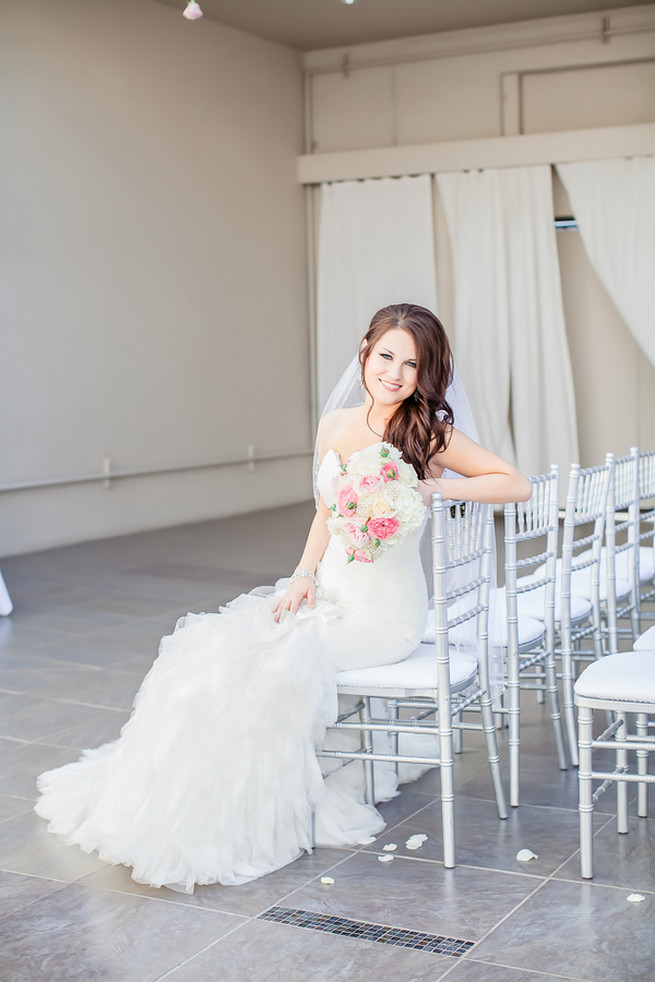 Modern Romance: Pink and Silver Wedding // Jessica Q Photography