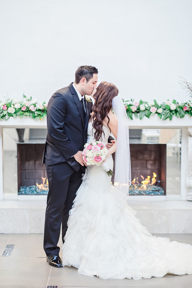 Modern Romance: Pink and Silver Wedding // Jessica Q Photography