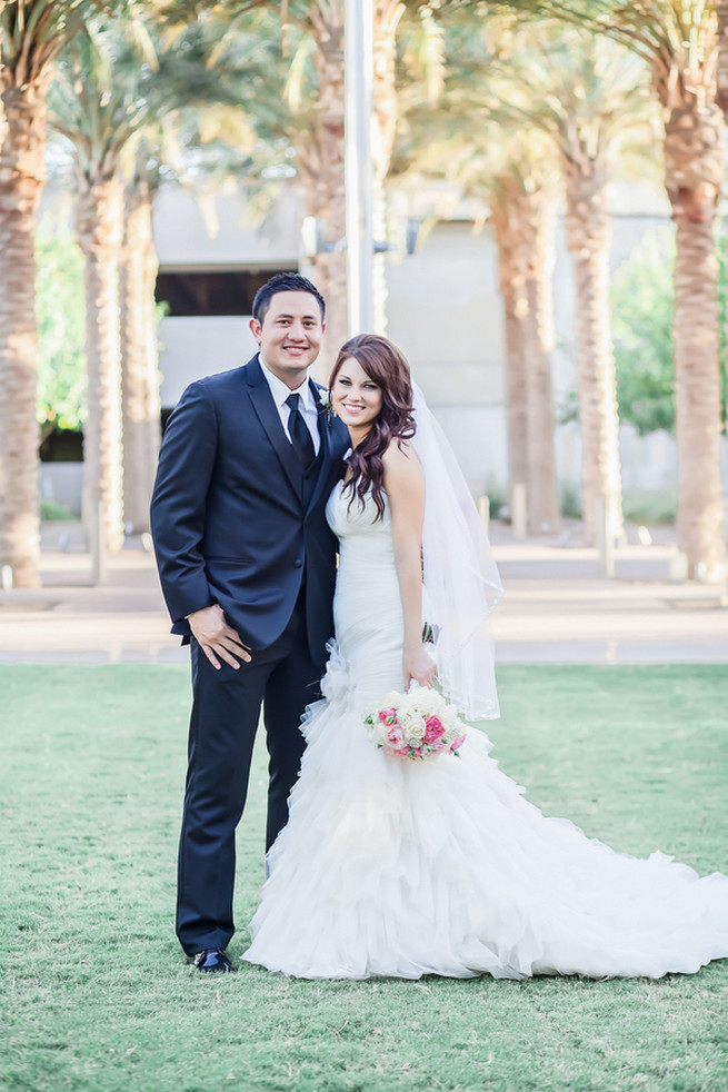 Modern Romance: Pink and Silver Wedding // Jessica Q Photography