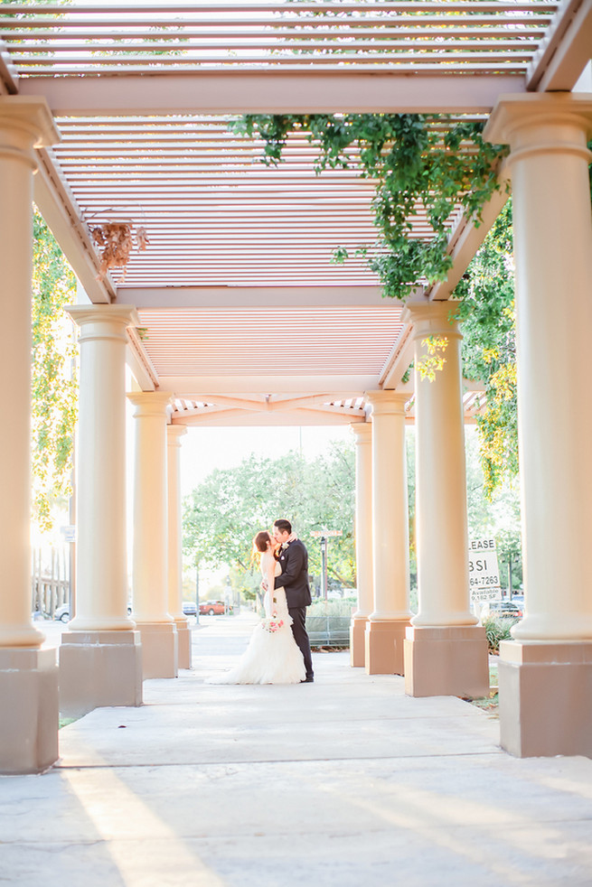 Maggie Sottero wedding dress // Modern Romance: Pink and Silver Wedding // Jessica Q Photography