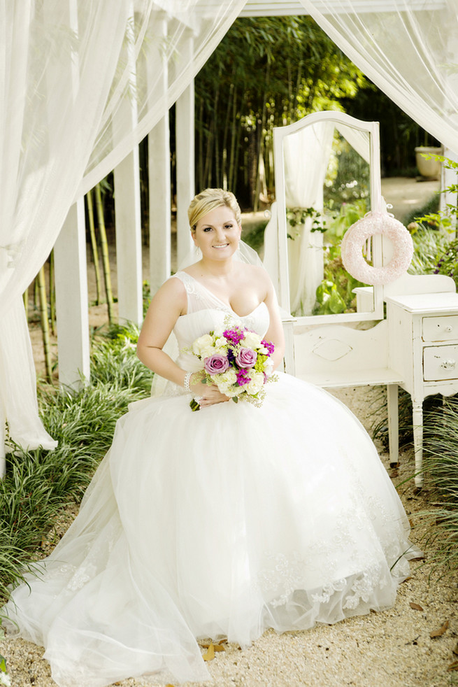  Purple and Gray Georgia Garden Wedding // Andie Freeman Photography