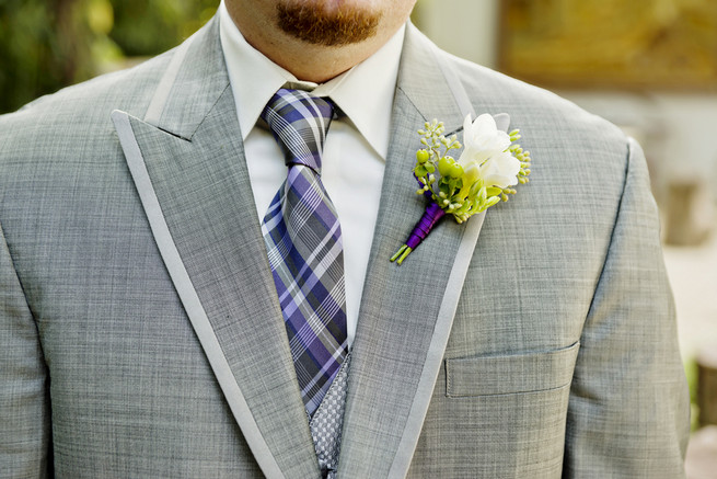 Purple and Gray Georgia Garden Wedding // Andie Freeman Photography