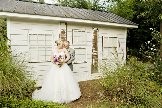 Purple and Gray Georgia Garden Wedding // Andie Freeman Photography