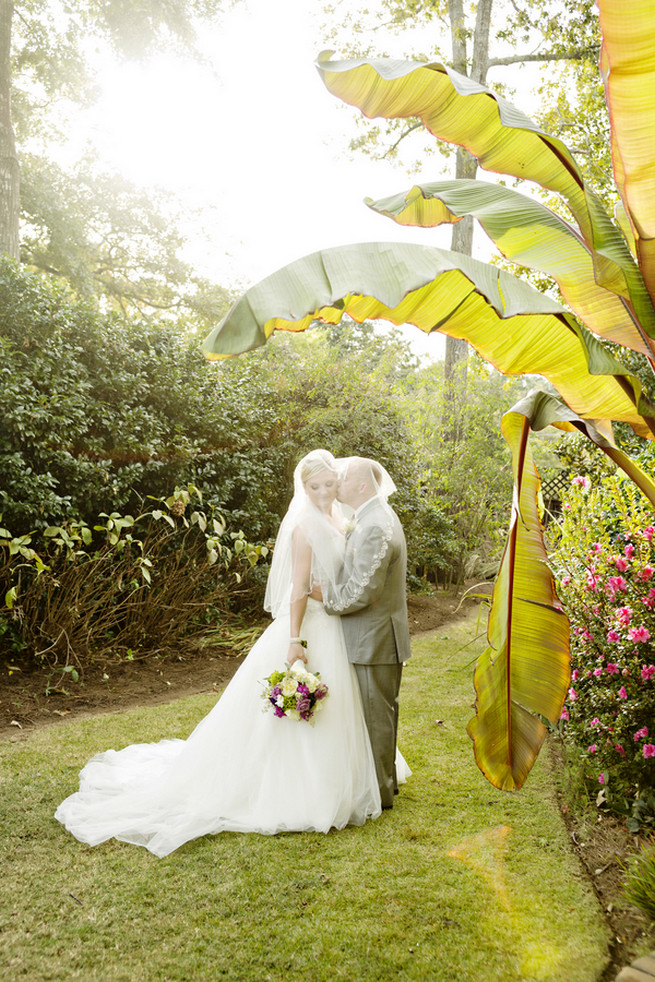 Purple and Gray Georgia Garden Wedding // Andie Freeman Photography